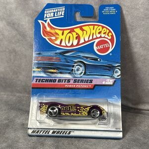 1998 Hot Wheels #690 Techno Bits Series 2/4 POWER PISTONS Purple New